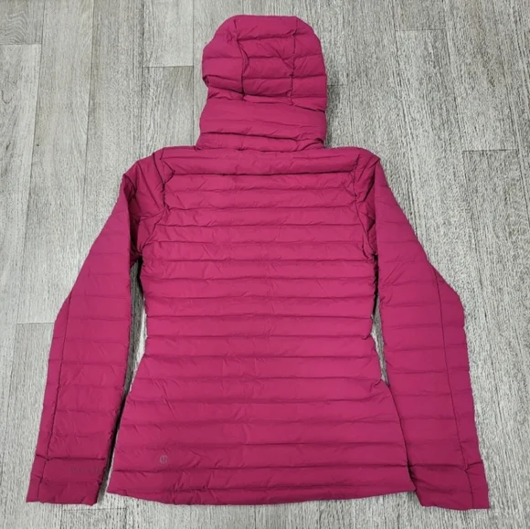 Lululemon Pack It Down Jacket Pomegranate 4 nwt - Picture 2 of 5